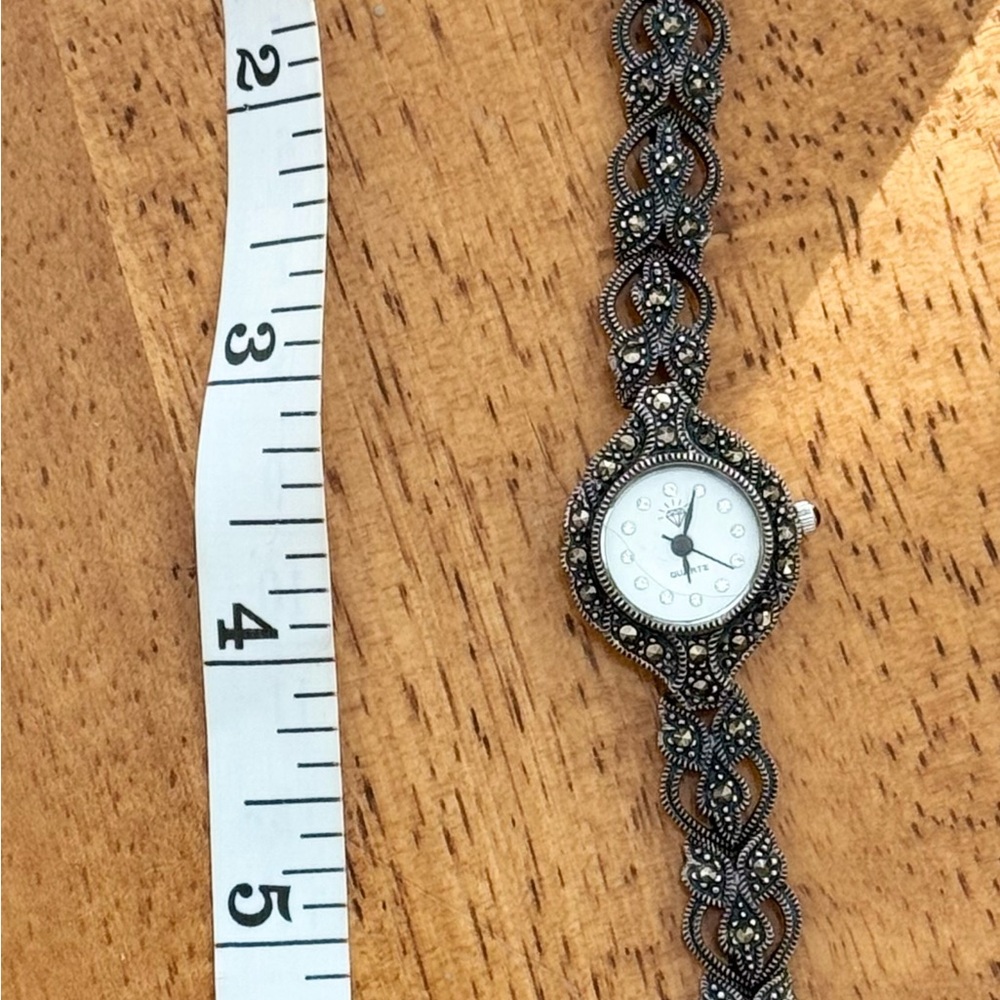 Marcasite Quartz Watch